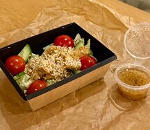 Курица в медово-горчичной заправке