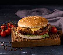 Бургер Горячая цыпа с куриным бедром