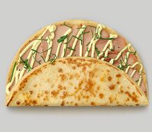 Буженина под сырным соусом