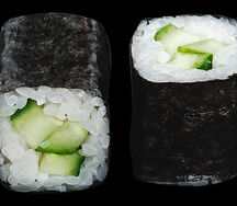 Мини ролл с огурцом