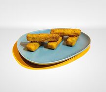 Картофельные палочки с овощами