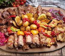 Ассорти мяса на мангале