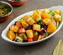 Овощной салат с сыром