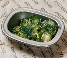 Огурчики малосольные