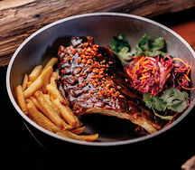 Ребра под соусом кола