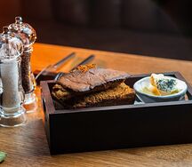 Пивной хлеб с паштетом