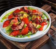 Теплый Стейк-салат