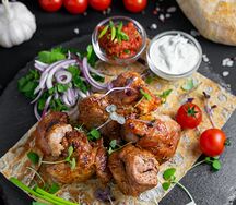 Шашлык из говяжьей вырезки