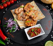 Шашлык из куриного бедра