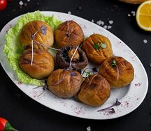 Запеченные шампиньоны