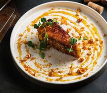 Чизкейк с беконом