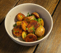 Копченый картофель