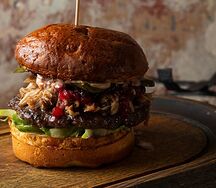 Beef and Pork Burger