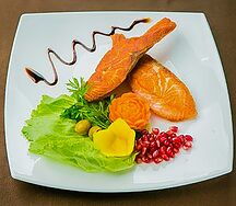 Шашлык из семги