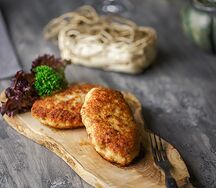 Котлета куриная жареная