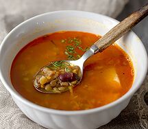 Суп из чечевицы