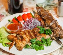 Ассорти шашлыков по-грузински