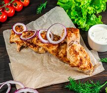 Шашлык из куриного филе