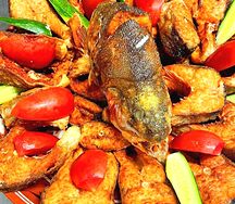 Рыба жареная