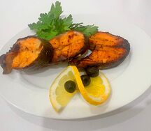 Рыба на мангале