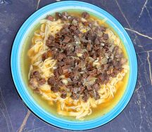 Бешбармак из конины