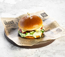 Острый бургер с говядиной