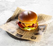 Стейк-бургер с цыпленком