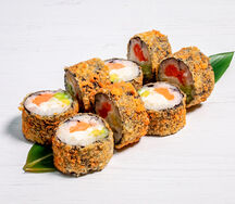 Ролл Темпура с лососем