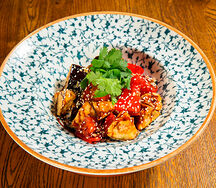 Салат из жареных баклажанов