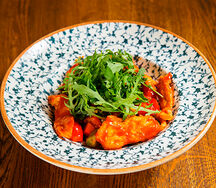 Салат с индейкой и авокадо