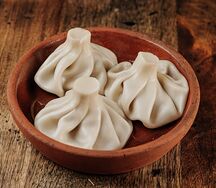 Хинкали с бараниной