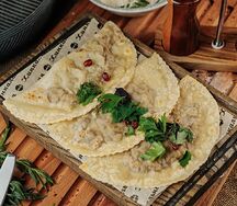 Кутабы с говядиной