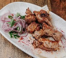 Шашлык из свиной шейки