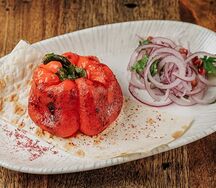 Перец красный на гриле