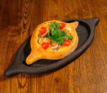 Хачапури с морепродуктами