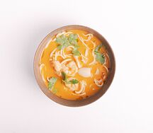 Суп с креветкой и кальмаром