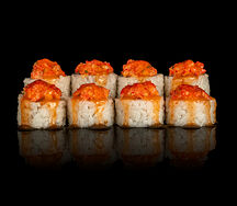 Ролл Запеченный тартар с креветкой