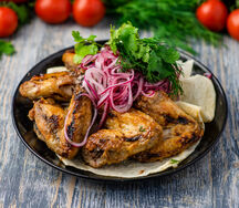 Шашлык из куриных крылышек