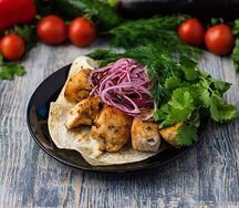 Шашлык из куриных бедер