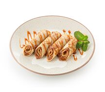 Блины со сгущенкой