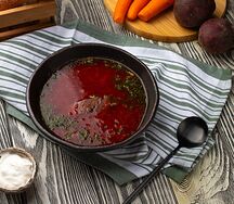 Борщ по-Лениградски с говядиной