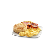 Омлет с беконом