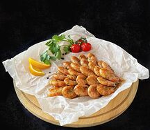 Креветки жареные