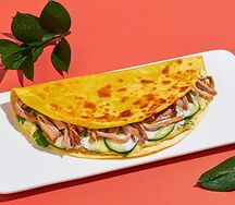 Кыстыбургер с утиной грудкой