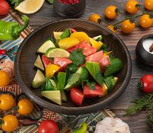 Салат овощной