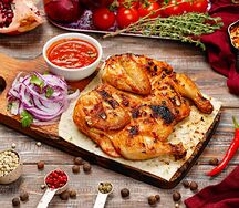 Цыпленок на углях