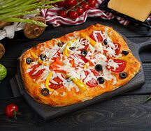 Римская пицца Маргарита 