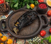 Баклажан на углях