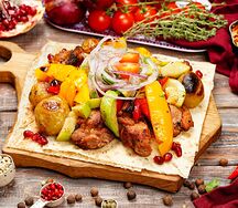 Садж Полло с курицей