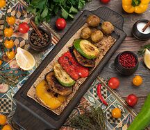 Овощи микс на углях